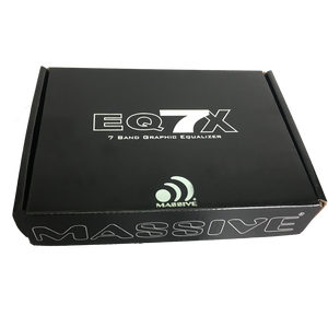 EQ7X - 7 BAND CAR AUDIO GRAPHIC EQUALIZER by Massive Audio®