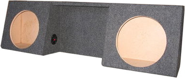 DUAL SUB BOX 1997-2003 FORD F-150 REGULAR CAB TRUCK