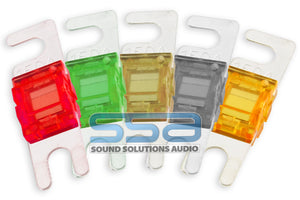 MINI ANL FUSE 5 PACK SKY HIGH CAR AUDIO