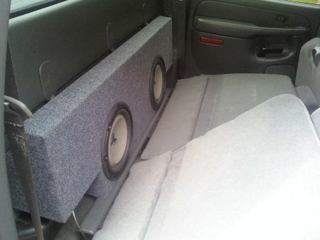 Dual Sub Box 2003-2006 GM Sierra 1/2 ton Crew