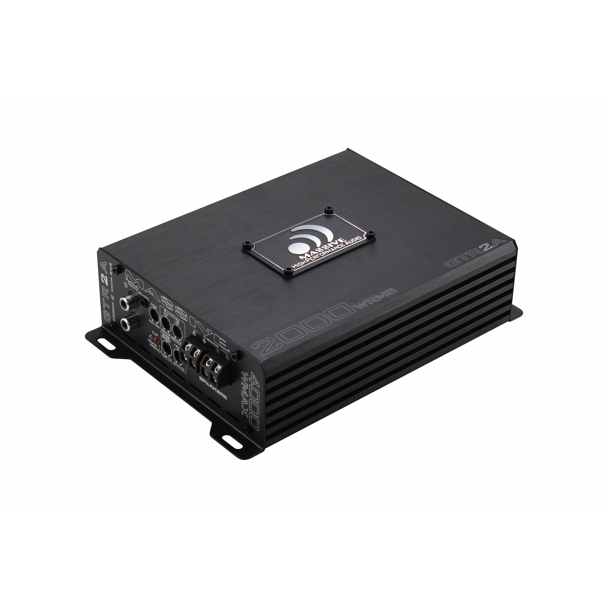 GTR2A - 2030 Watt RMS @ 1 Ohm Mono Block GT Series Full Range Amplifier With Bass Remote