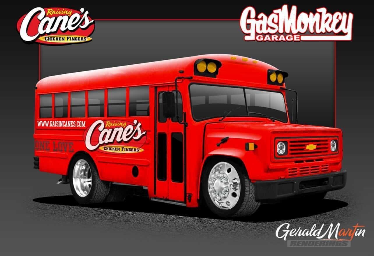 Gas Monkey Garage Chevy C60 Mini School Bus Build Package