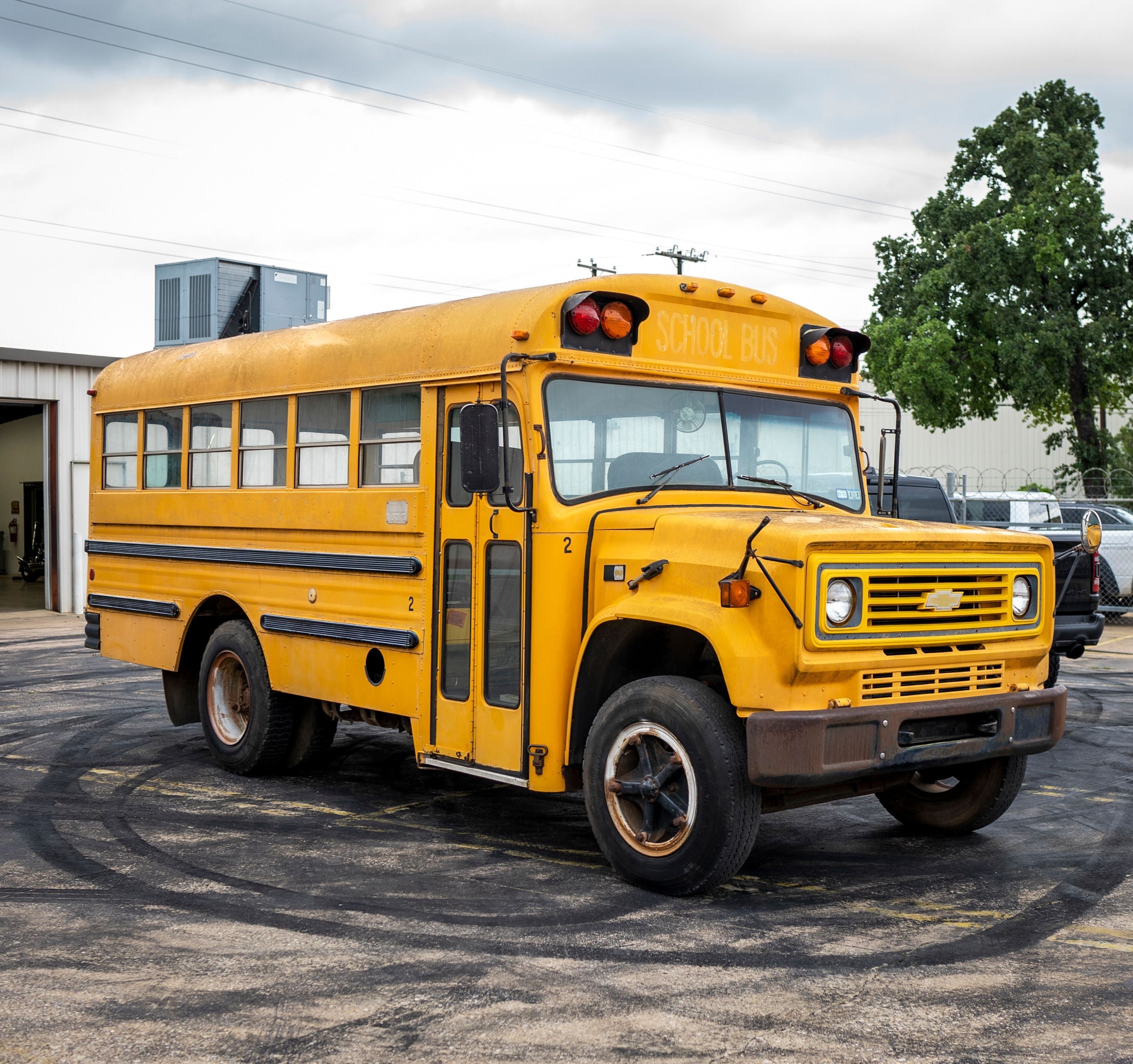 Gas Monkey Garage Chevy C60 Mini School Bus Build Package