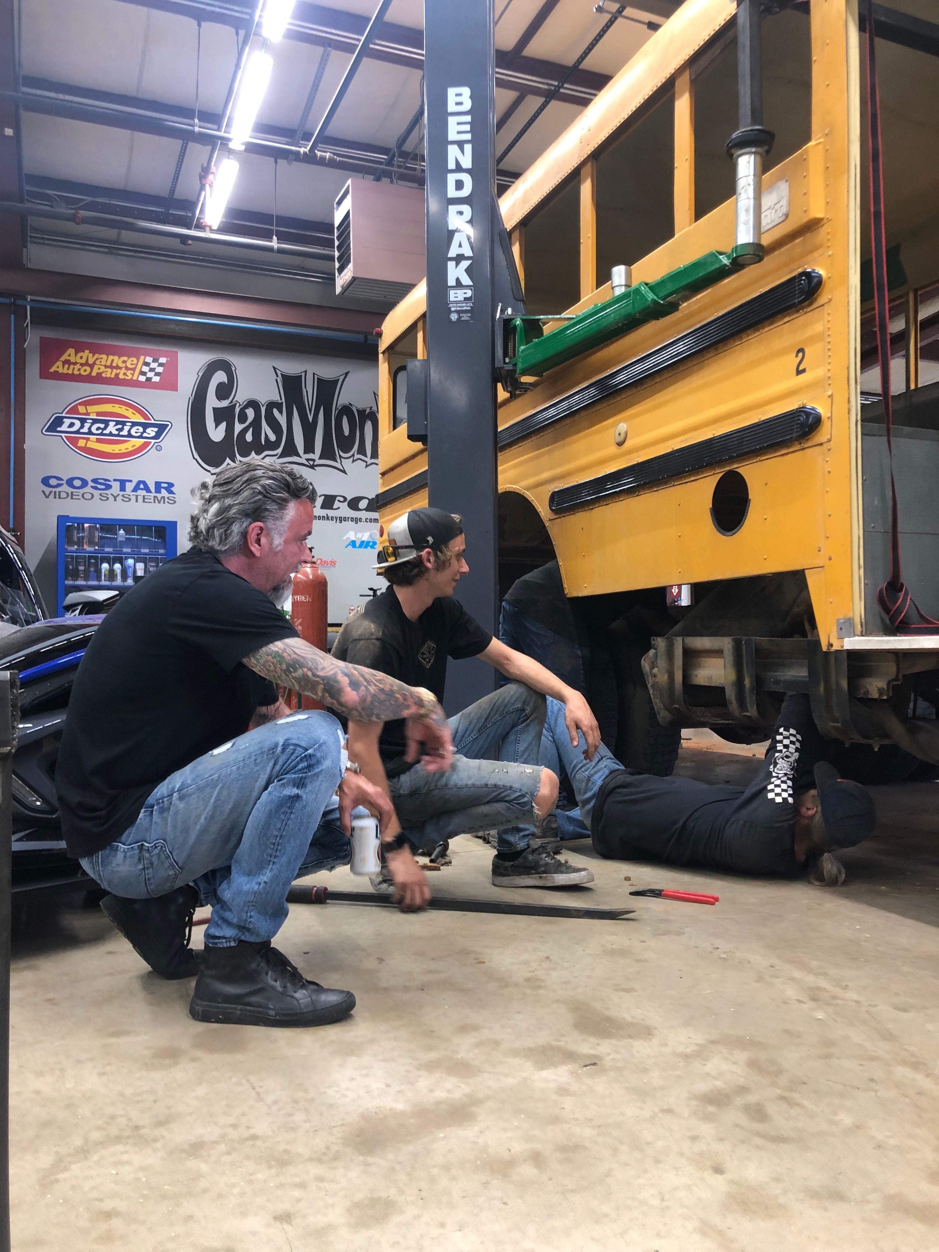 Gas Monkey Garage Chevy C60 Mini School Bus Build Package
