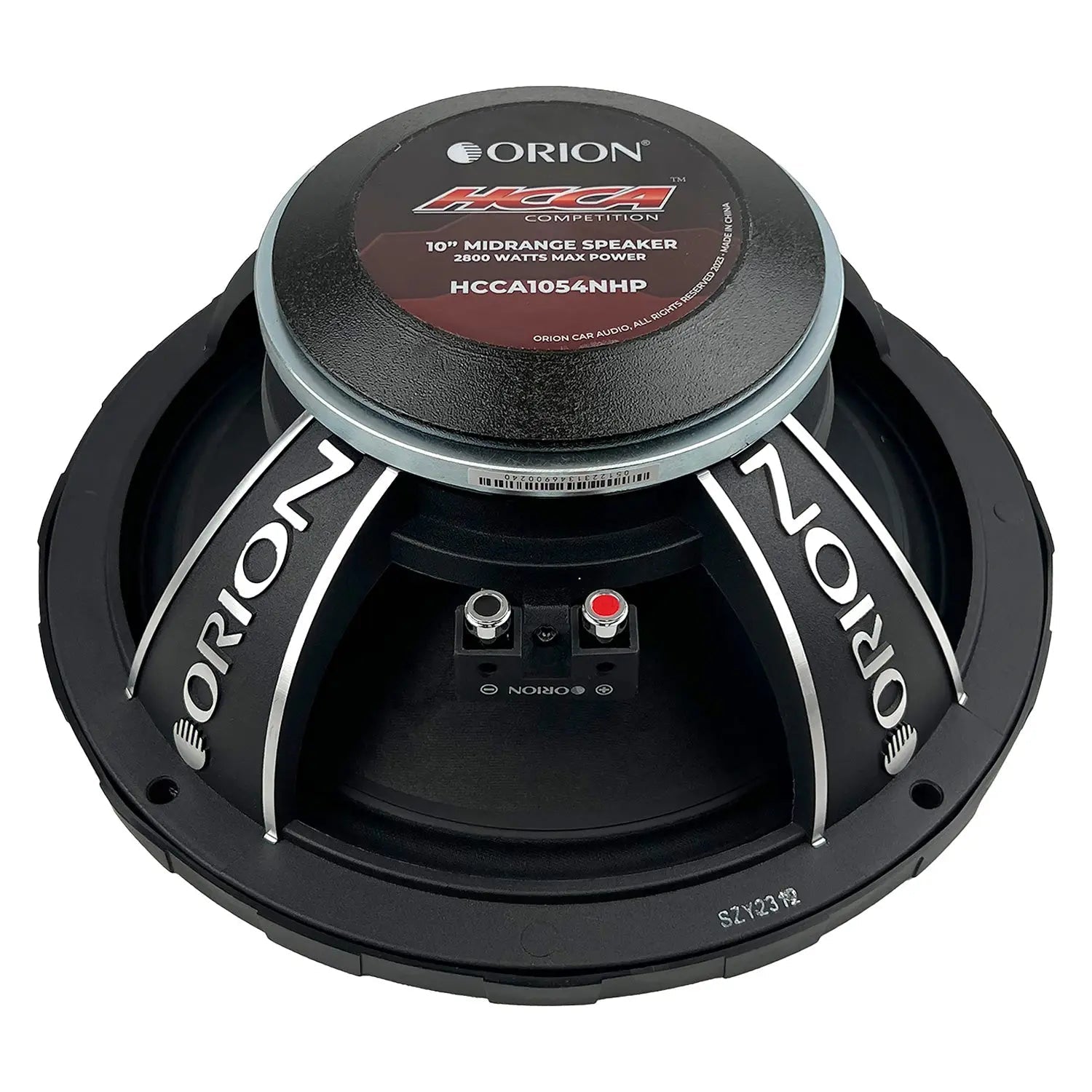 Orion HCCA1054NHP - 10 inch 4 Ohm High Efficiency Midrange Speaker 700 Watts RMS