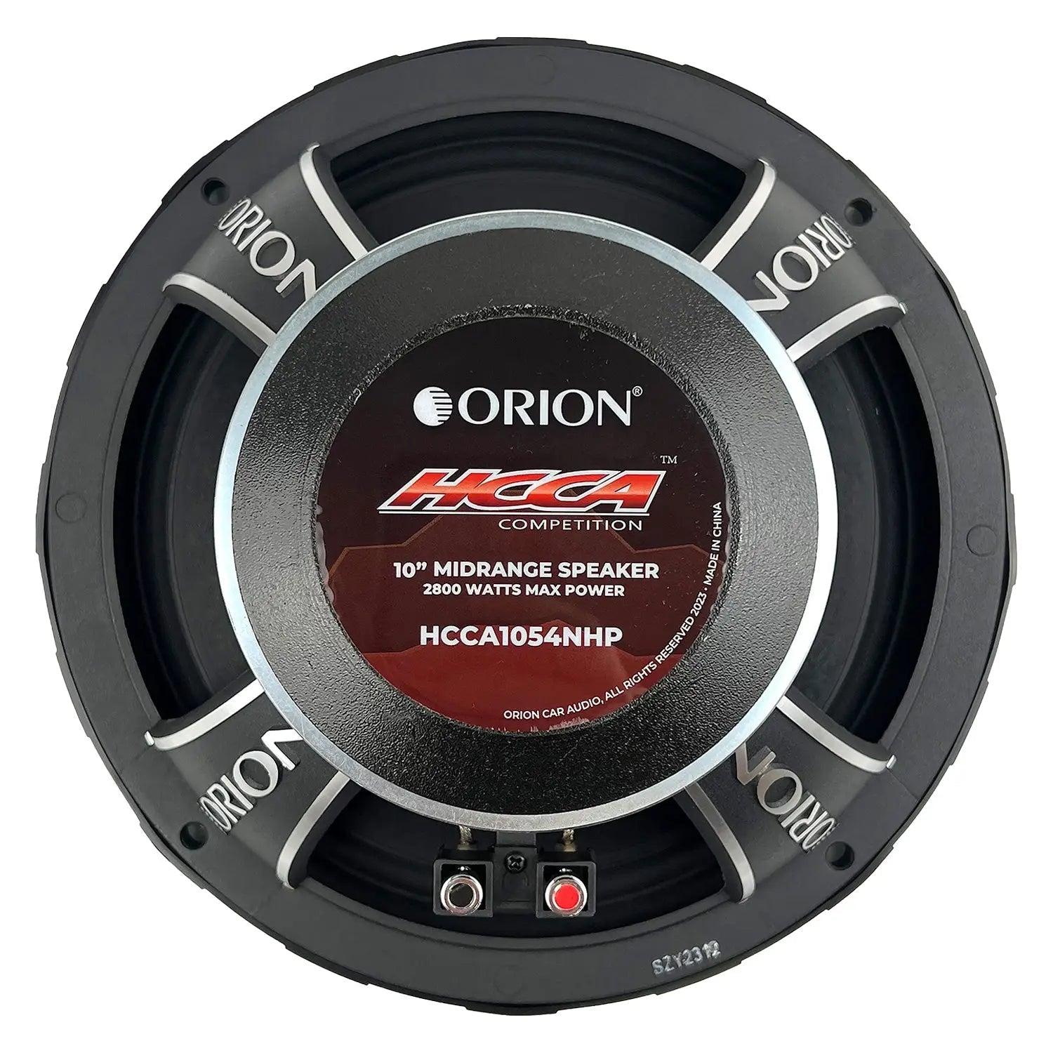 Orion HCCA1054NHP - 10 inch 4 Ohm High Efficiency Midrange Speaker 700 Watts RMS