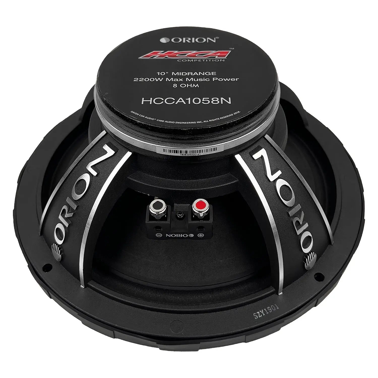 Orion HCCA1058N - 10 inch 8 Ohm Neodymium Midrange Speaker 550 Watts RMS