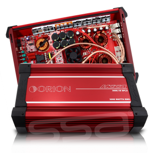ORION HCCA3000.1DSPLX HCCA Series 3000W RMS 1-Channel Class-D Amplifier