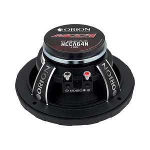 Orion HCCA64N - 6.5 inch 4 Ohm Neodymium Midrange Speaker 350 Watts RMS