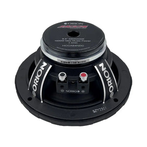 Orion HCCA64NDC - 6.5 inch 4 Ohm Dust Cap Midrange Speaker 350 Watts RMS