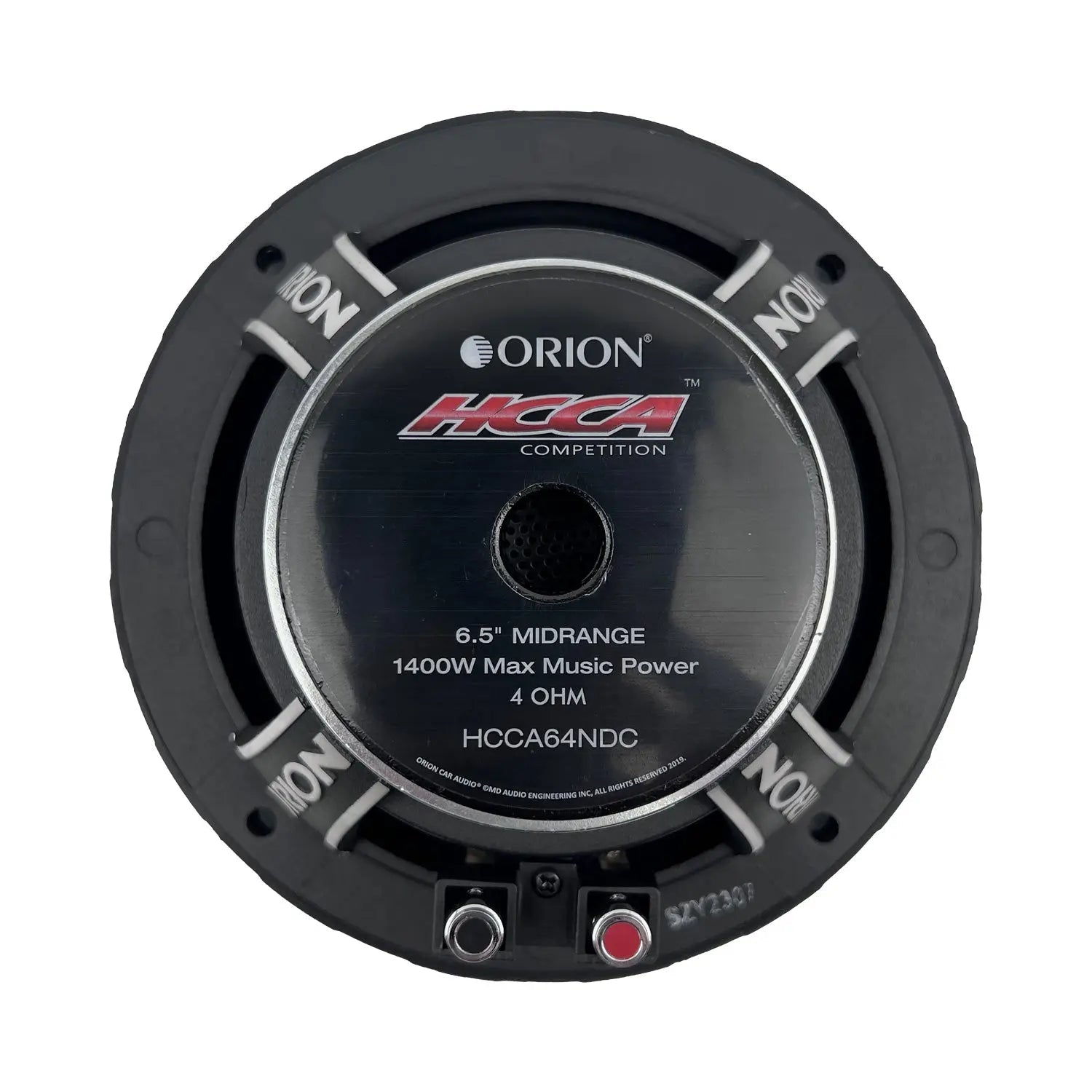 Orion HCCA64NDC - 6.5 inch 4 Ohm Dust Cap Midrange Speaker 350 Watts RMS