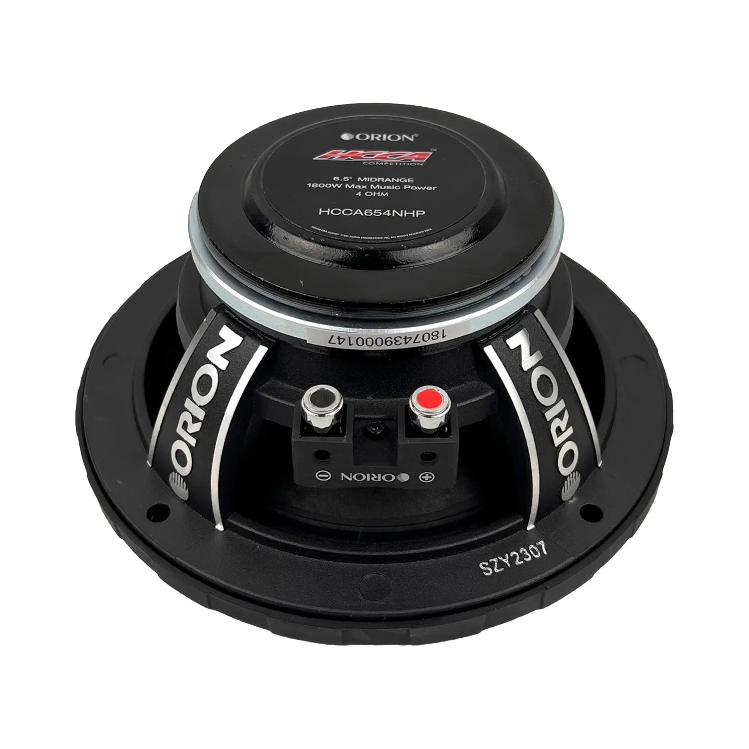 Orion HCCA654NHP - 6.5 inch 4 Ohm High Efficiency Midrange Speaker 450 Watts RMS