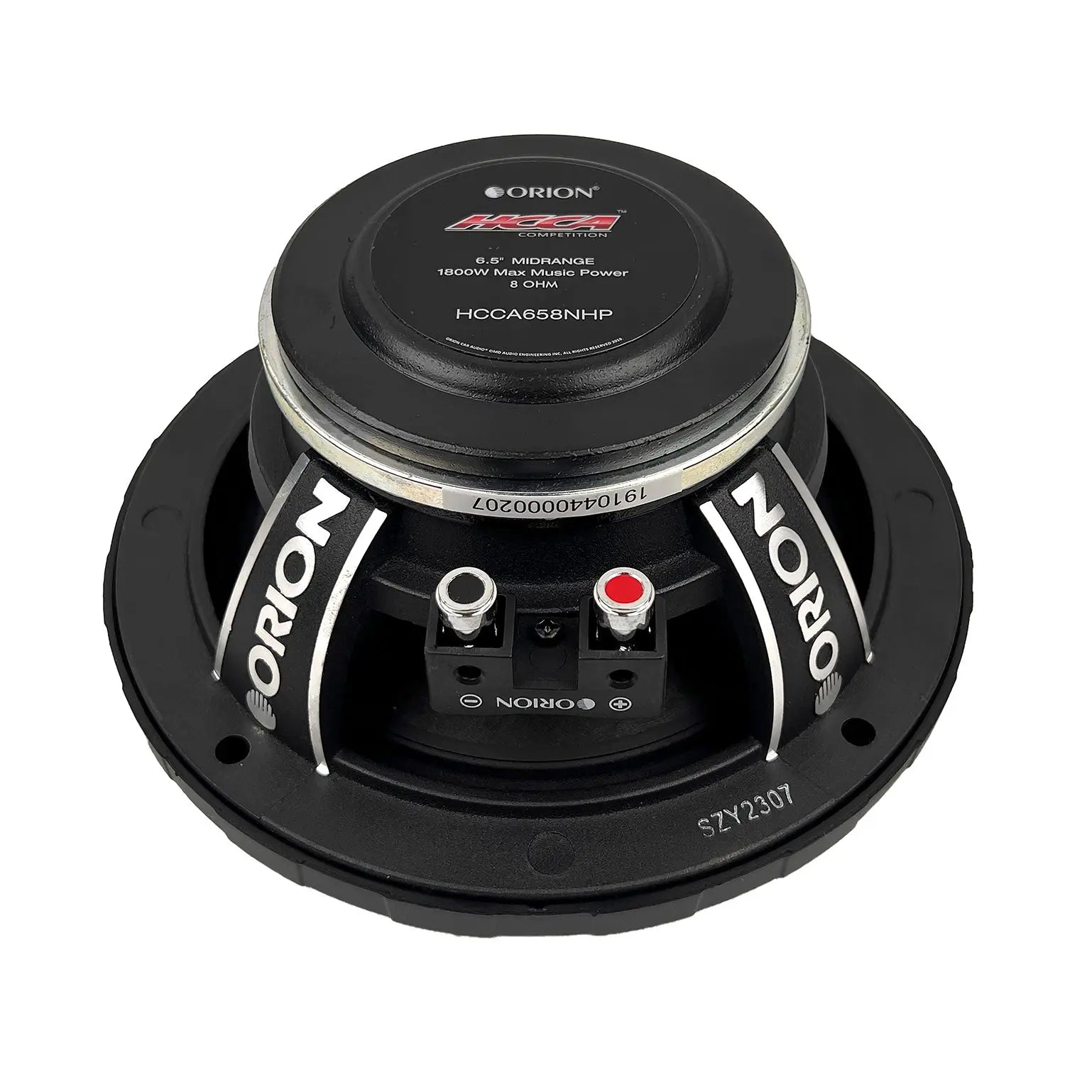 Orion HCCA658NHP - 6.5 inch 8 Ohm High Efficiency Midrange Speaker 450 Watts RMS