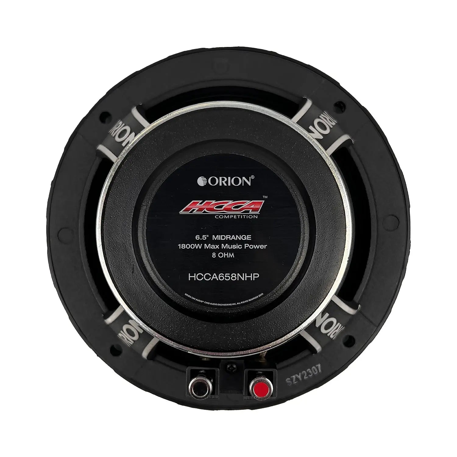 Orion HCCA658NHP - 6.5 inch 8 Ohm High Efficiency Midrange Speaker 450 Watts RMS