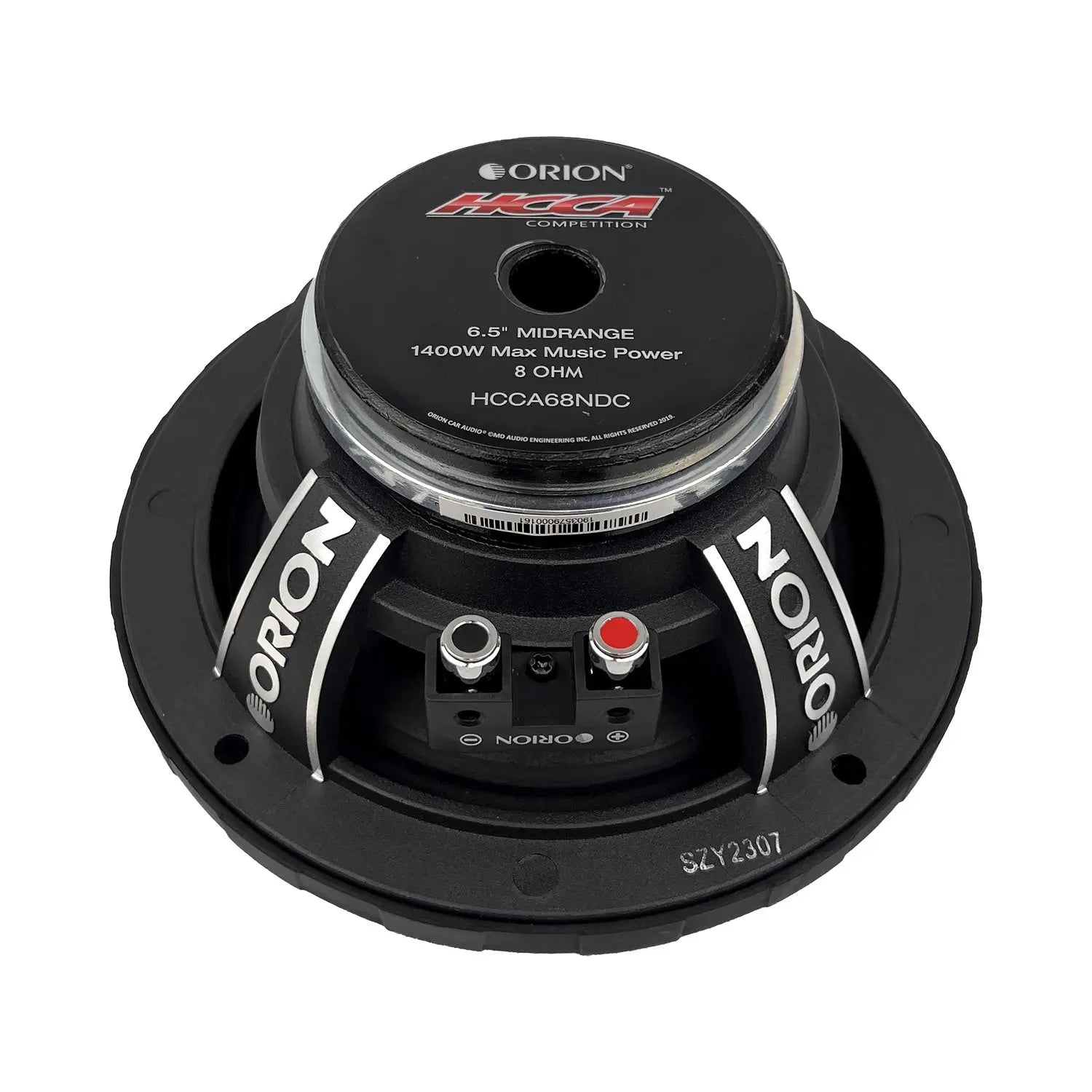 Orion HCCA68NDC - 6.5 inch 8 Ohm Dust Cap Midrange Speaker 350 Watts RMS