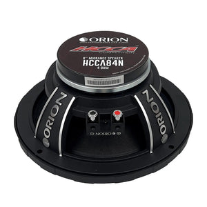 Orion HCCA84N - 8 inch 4 Ohm Neodymium Midrange Speaker 500 Watts RMS