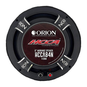 Orion HCCA84N - 8 inch 4 Ohm Neodymium Midrange Speaker 500 Watts RMS