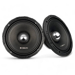 Orion HCCA852NHP - 8 inch 2 Ohm High Efficiency Midrange Speaker 650 Watts RMS