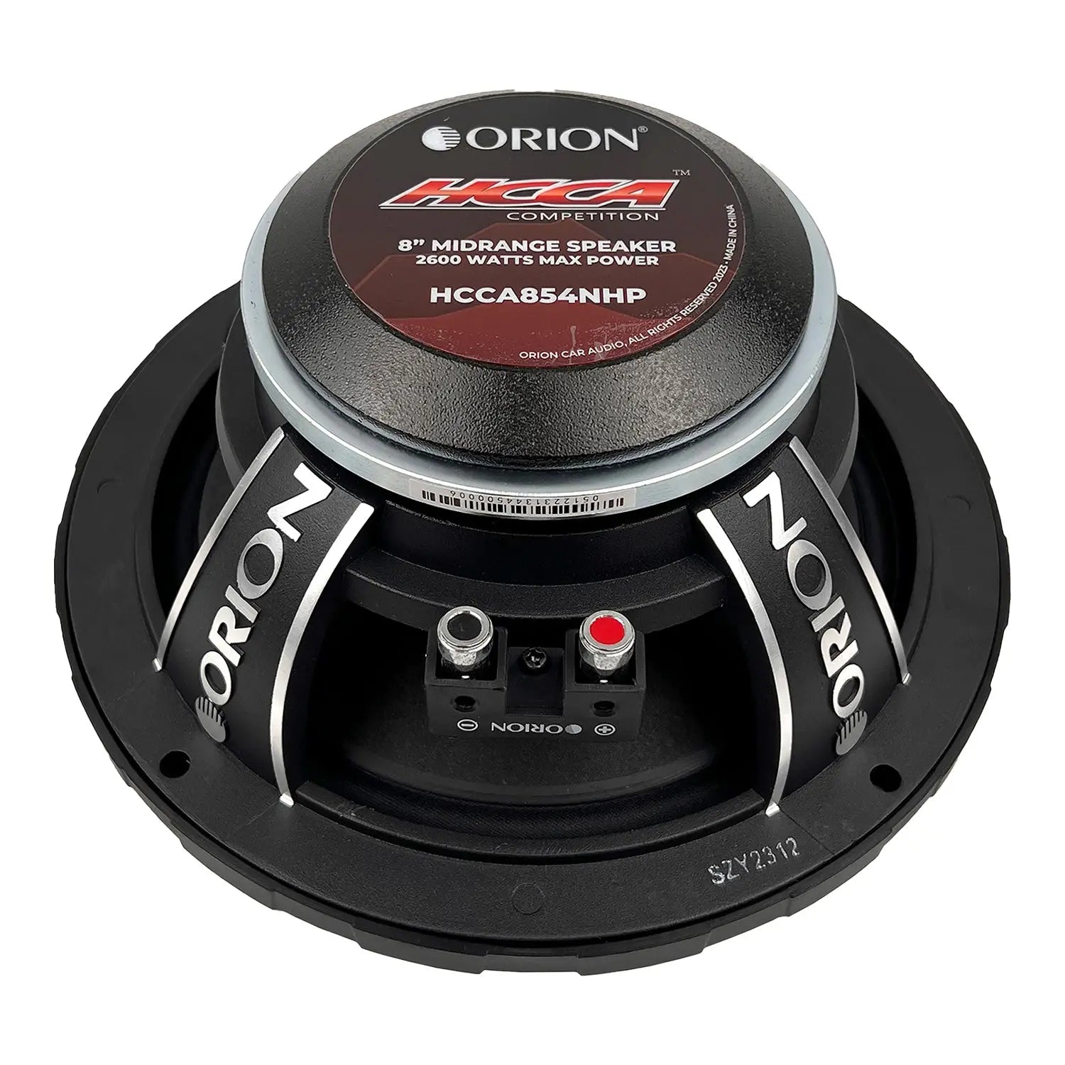 Orion HCCA854NHP - 8 inch 4 Ohm High Efficiency Midrange Speaker 650 Watts RMS