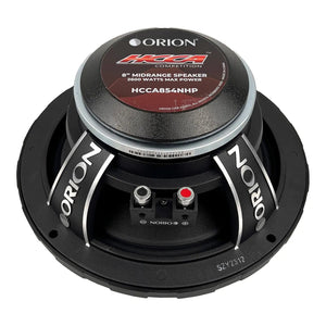 Orion HCCA854NHP - 8 inch 4 Ohm High Efficiency Midrange Speaker 650 Watts RMS