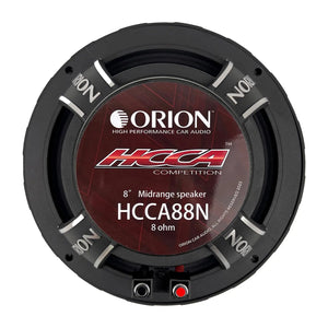 Orion HCCA88N - 8 inch 8 Ohm Neodymium Midrange Speaker 500 Watts RMS