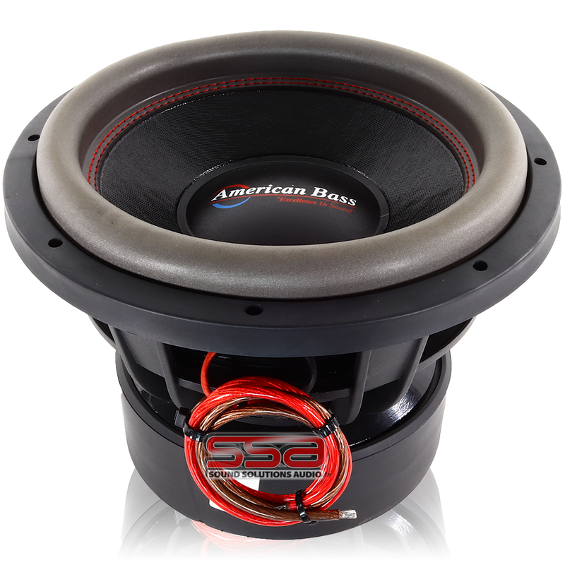 American Bass HD 18 Inch 2000w RMS DVC Subwoofer