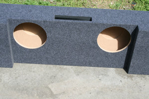 Ported Sub Box 2007-2013 Chevrolet Silverado Crew Cab Dual Sub