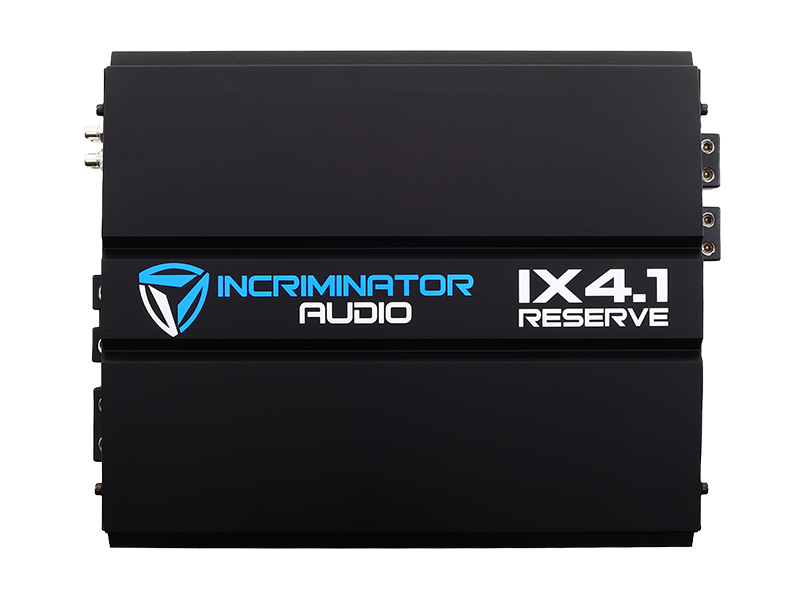 INCRIMINATOR AUDIO IX4.1 4000W RMS AMPLIFIER W/ SPLITFORCE TECHNOLOGY