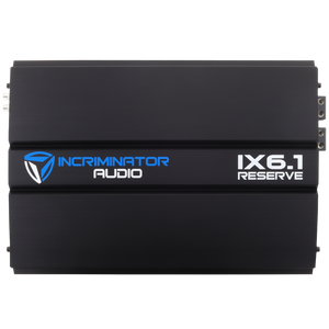 INCRIMINATOR AUDIO IX6.1 6000W RMS AMPLIFIER W/ SPLITFORCE INCRIMINATOR AUDIO IX6.1 6000W RMS AMPLIFIER W/ SPLITFORCE