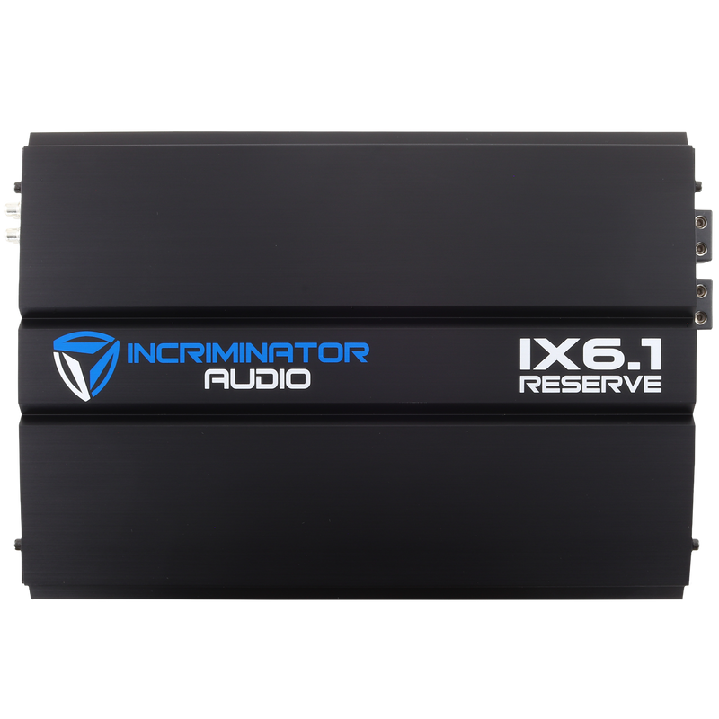 INCRIMINATOR AUDIO IX6.1 6000W RMS AMPLIFIER W/ SPLITFORCE TECHNOLOGY