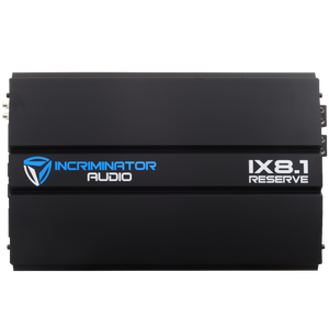 INCRIMINATOR AUDIO IX8.1 8000W RMS AMPLIFIER W/ SPLITFORCE TECHNOLOGY