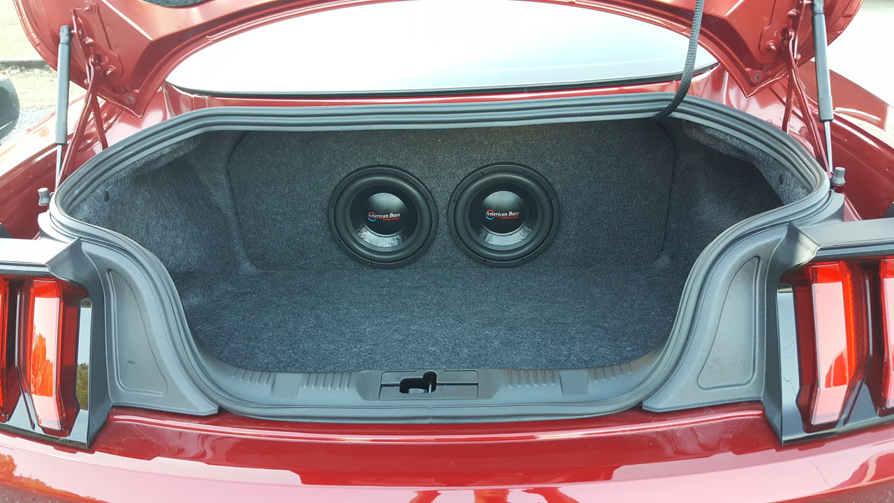 2015-18 FORD MUSTANG SUBWOOFER BOX