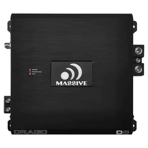 Massive Audio D6 - 3,000 Watts RMS Mono Block Amplifier (Micro Mega Full Range)