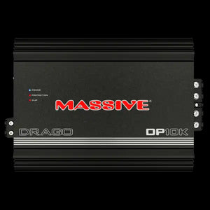 Massive Audio DP10K - 5,000 Watts RMS Mono Block Amplifier