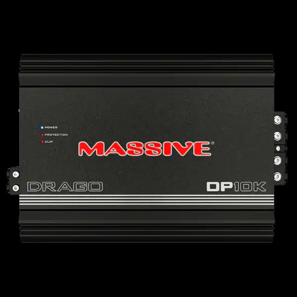 Massive Audio DP10K - 5,000 Watts RMS Mono Block Amplifier