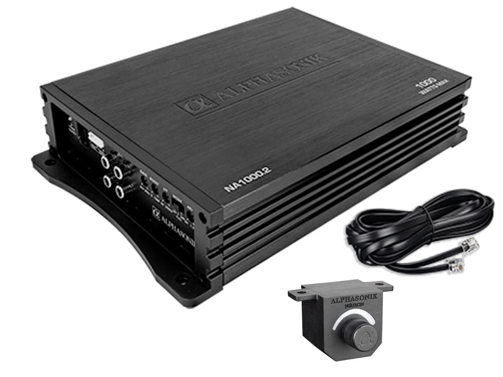 Alphasonik NA1000.2 2-Channel Class A/B Amplifier