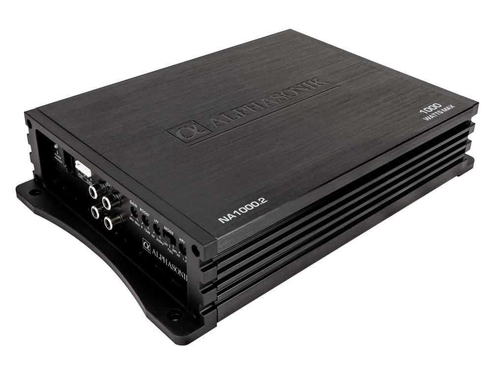 Alphasonik NA1000.2 2-Channel Class A/B Amplifier