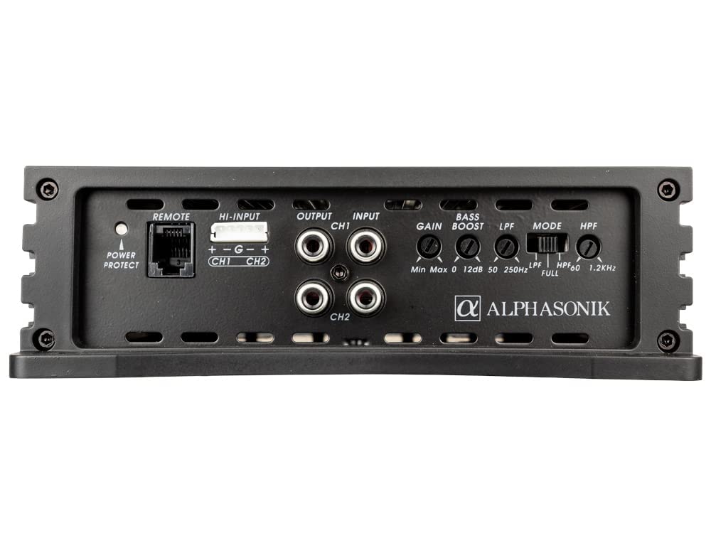 Alphasonik NA1000.2 2-Channel Class A/B Amplifier