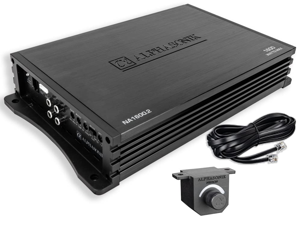 Alphasonik NA1600.2 2-Channel Class A/B Amplifier