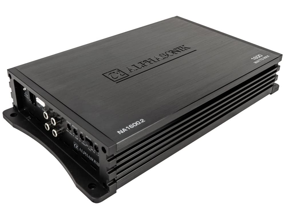 Alphasonik NA1600.2 2-Channel Class A/B Amplifier