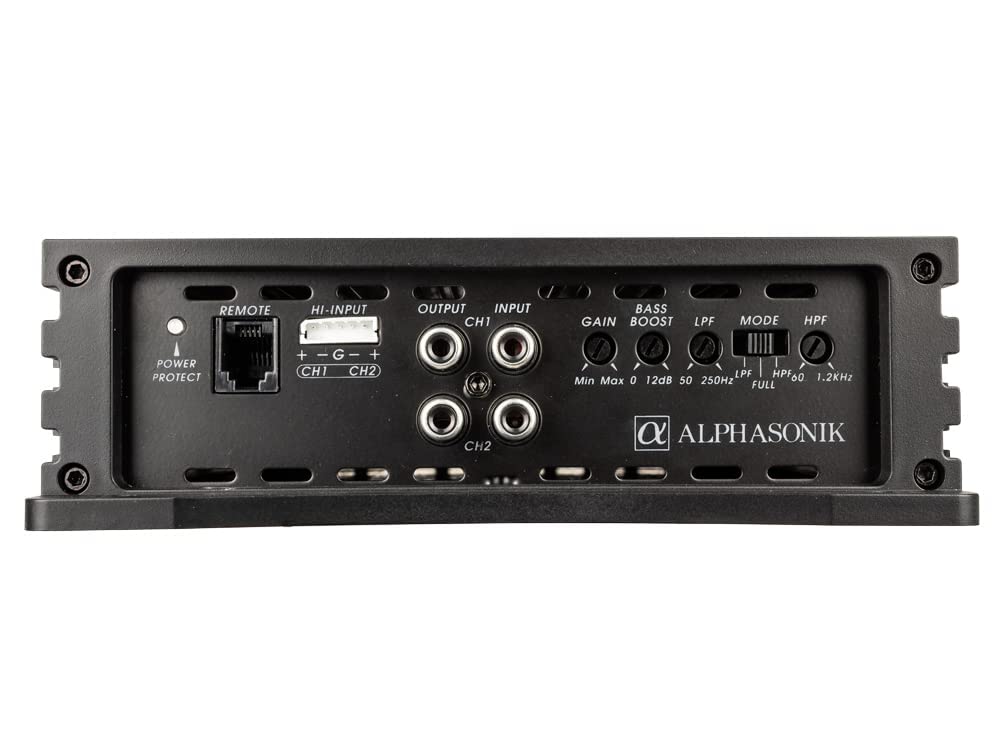 Alphasonik NA1600.2 2-Channel Class A/B Amplifier