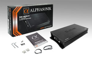 Alphasonik NA1600.4 4-Channel Class A/B Amplifier