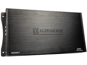 Alphasonik NA2000.4 4-Channel Class A/B Amplifier