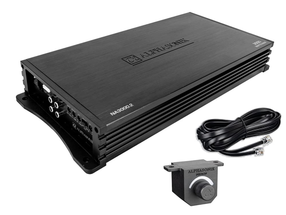 Alphasonik NA3000.2 2-Channel Class A/B Amplifier