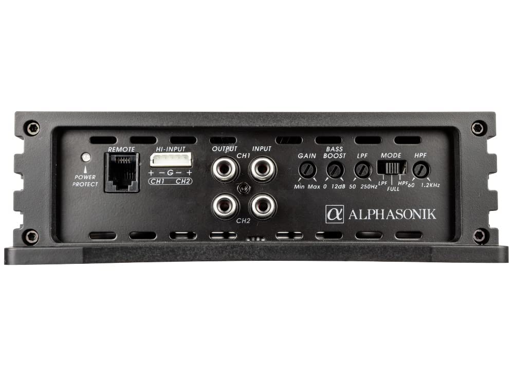 Alphasonik NA3000.2 2-Channel Class A/B Amplifier