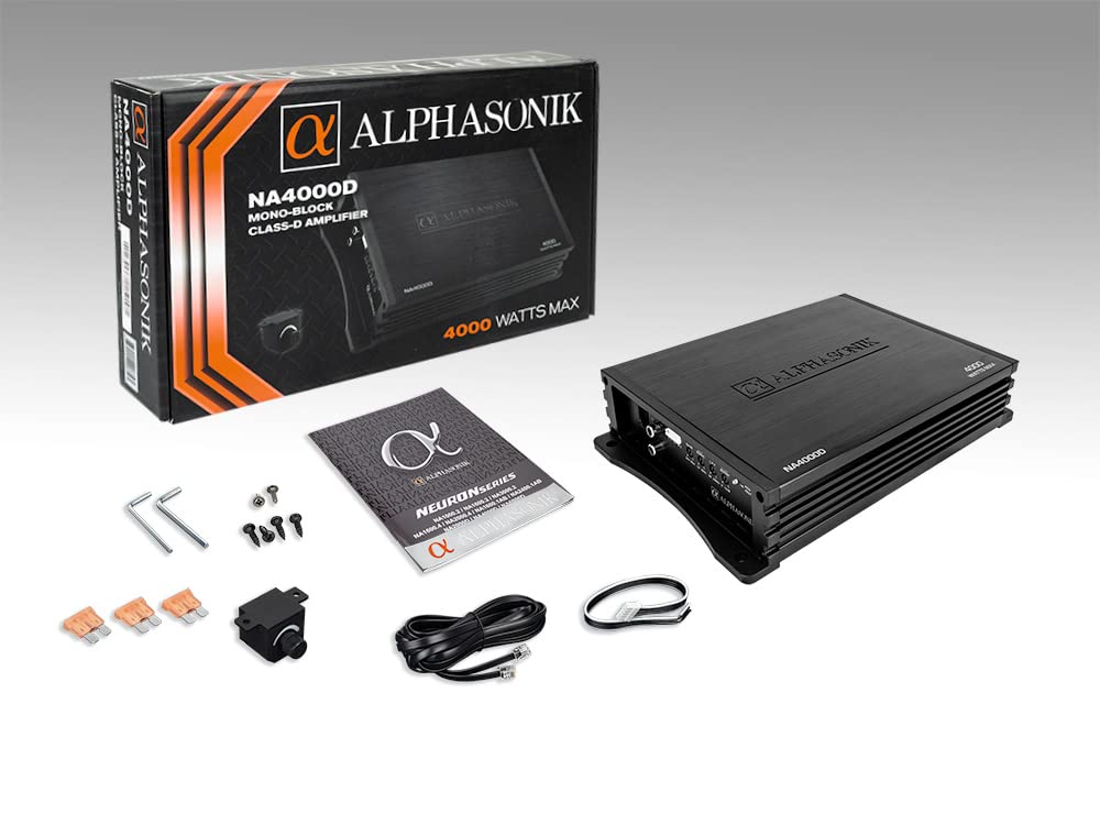 Alphasonik NA4000D Monoblock Class-D Amplifier