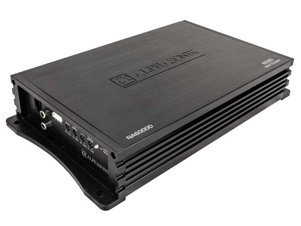 Alphasonik NA6000D Monoblock Class-D Amplifier