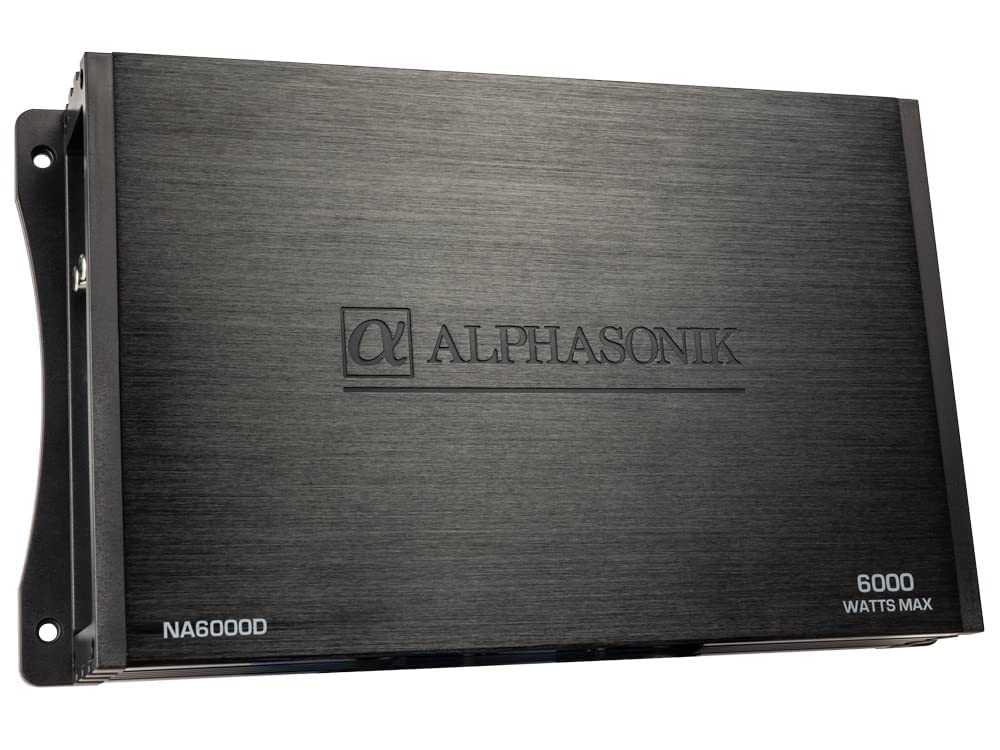 Alphasonik NA6000D Monoblock Class-D Amplifier