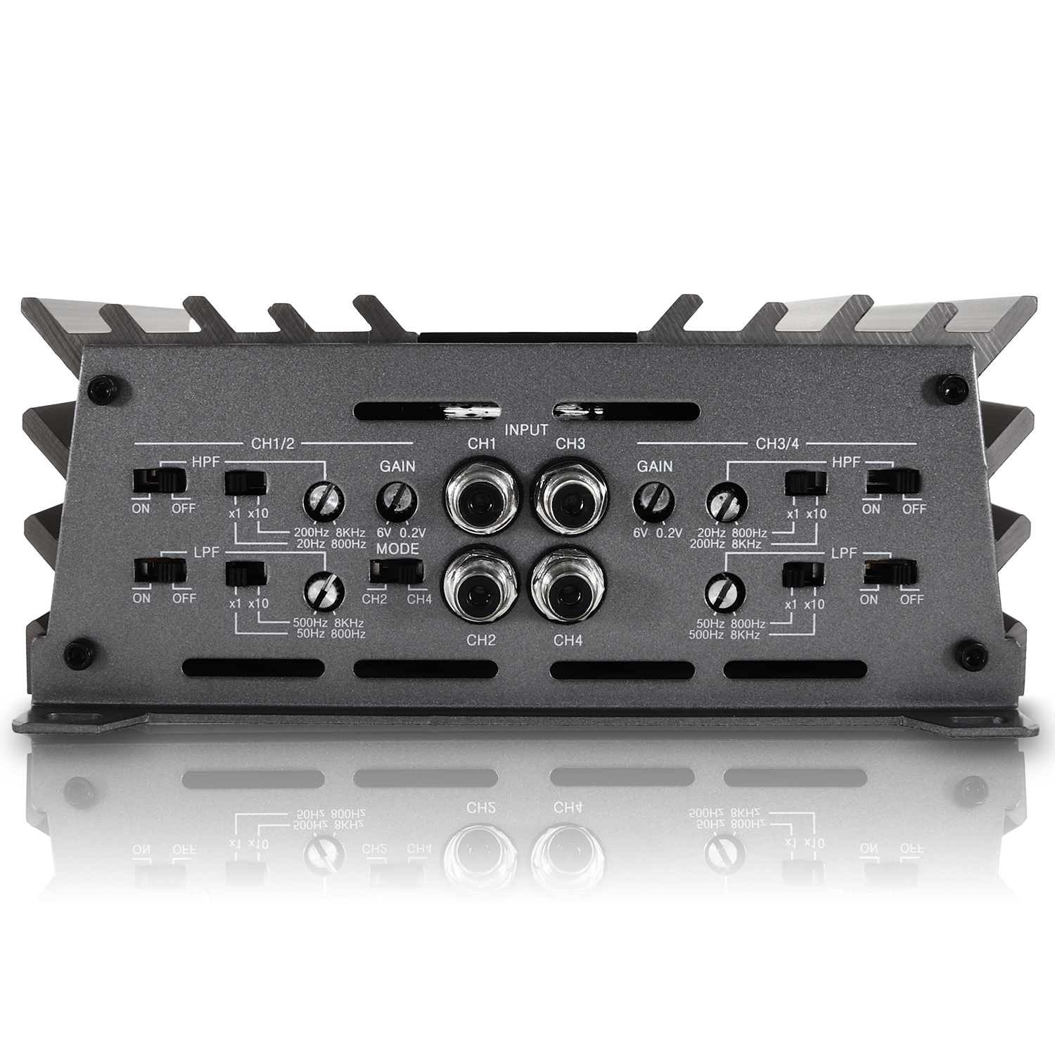 NB300.4 1200 Watt 4 Channel Amplifier by Prodigy Audio™