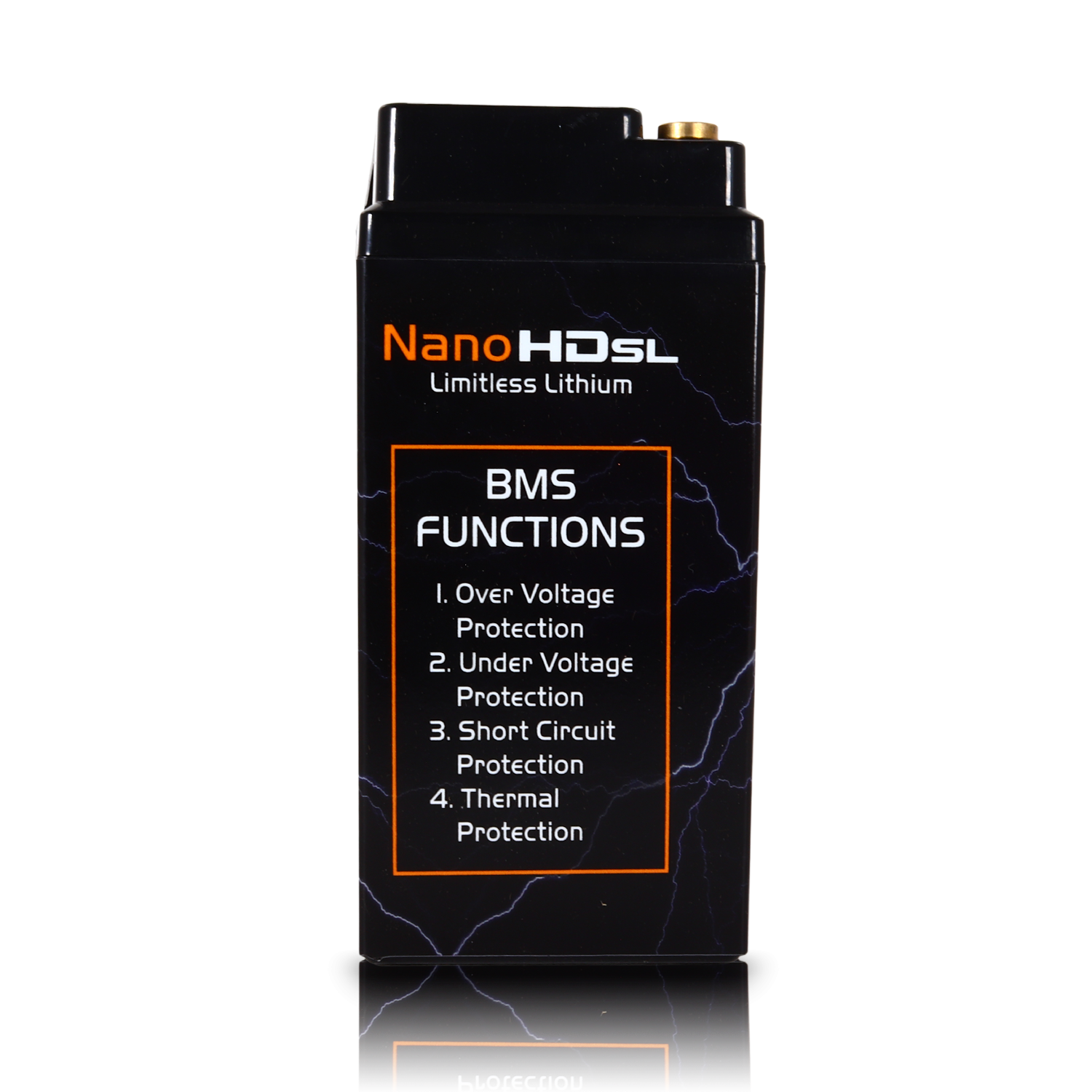 Nano -HD SL 12AH Motorcycle / Power sports Battery (BCI 20 Case)